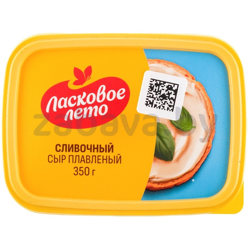 Сыр плавленый «Ласковое лето», сливочн., 40%, 350 г