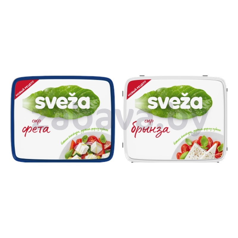 Сыр мягкий Sveza, фета или брынза, 45%, 250 г