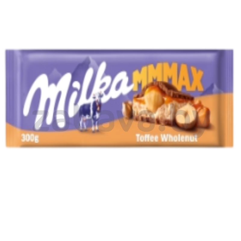 Шоколад Milka MMMax, цельный фундук, молочный, 300 г