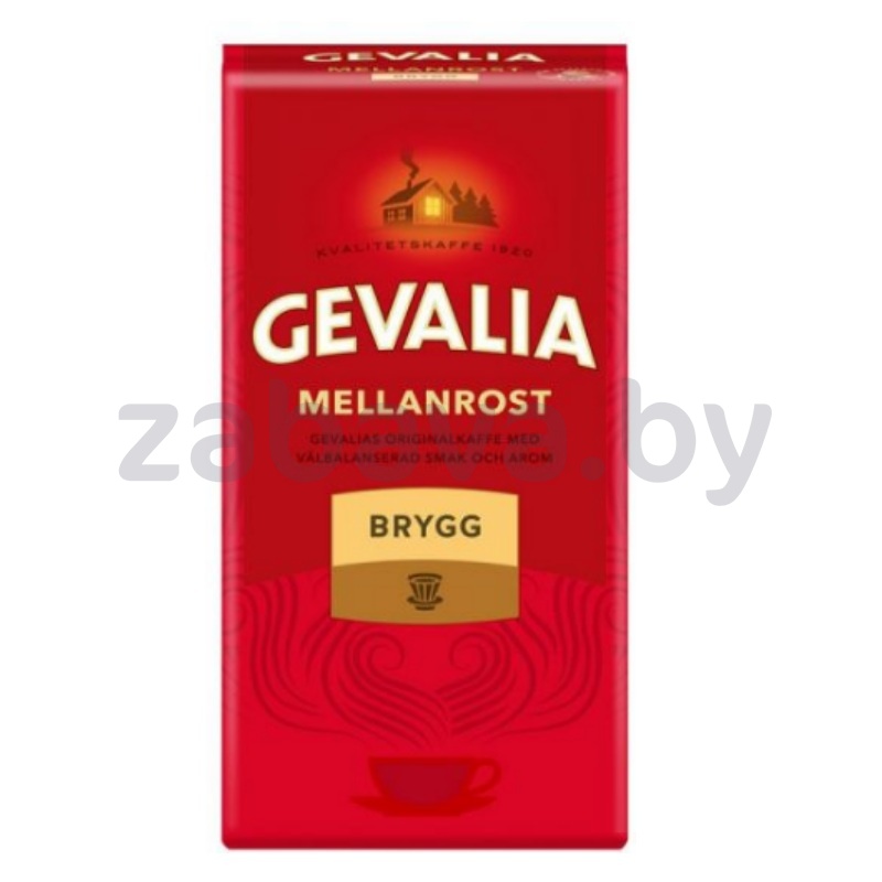 Кофе Gevalia, Mellanrost Brugg, молотый, 450 г