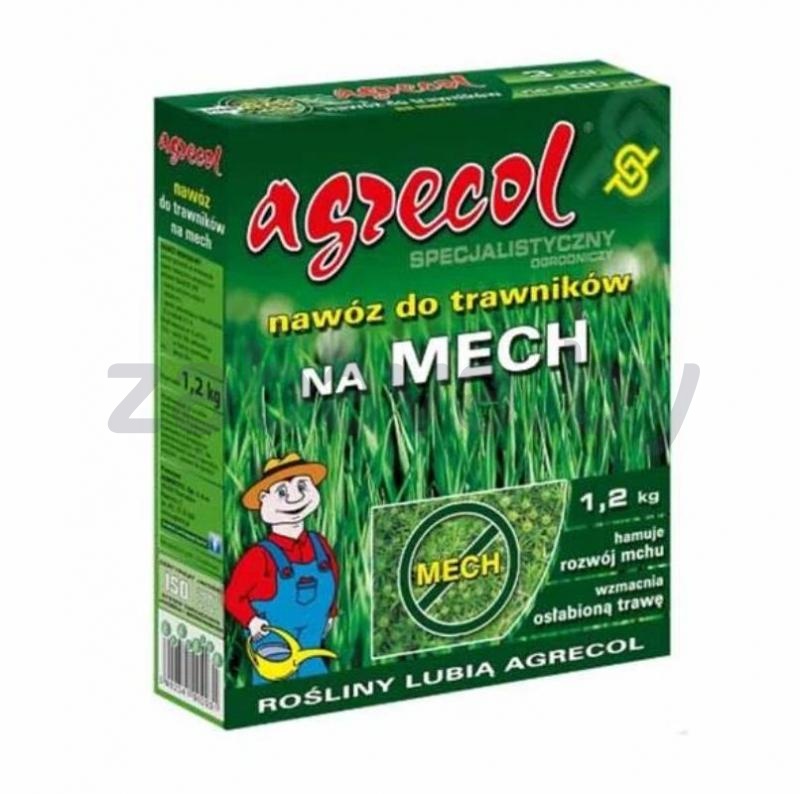 Против мха. Удобрения agrecol для газона. флоровит для газона против мха анти-мох 1 кг.