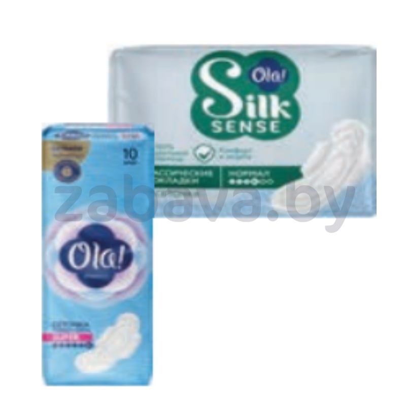Прокладки Ola! Silk Sense, 10 шт., в ассорт.