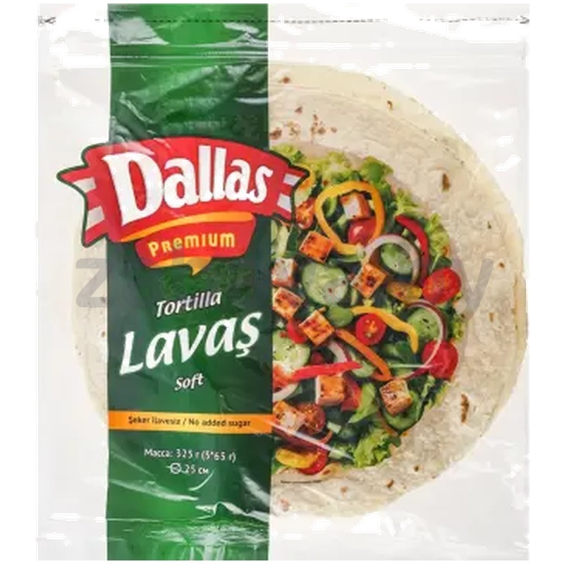Тортилья-лаваш Dallas, 5 листов, 325 г