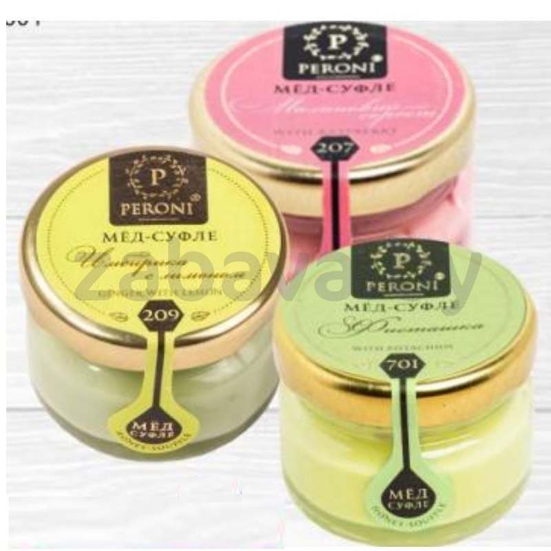 Мед-суфле Peroni, 30 г, в ассорт.