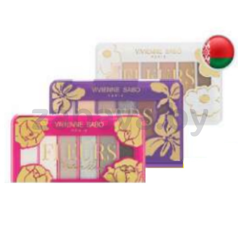 Палетка теней Vivienne Sabo Fleurs Naturelles, 5 г, в ассорт.