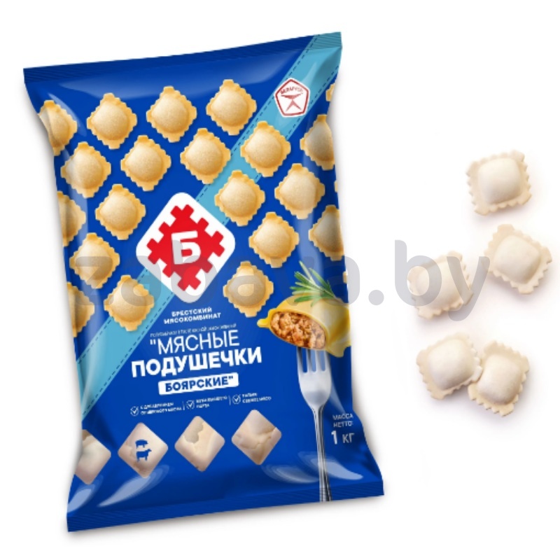 Пельмени «Мясные подушечки» «Боярские», «Брестский» МК, 1 кг