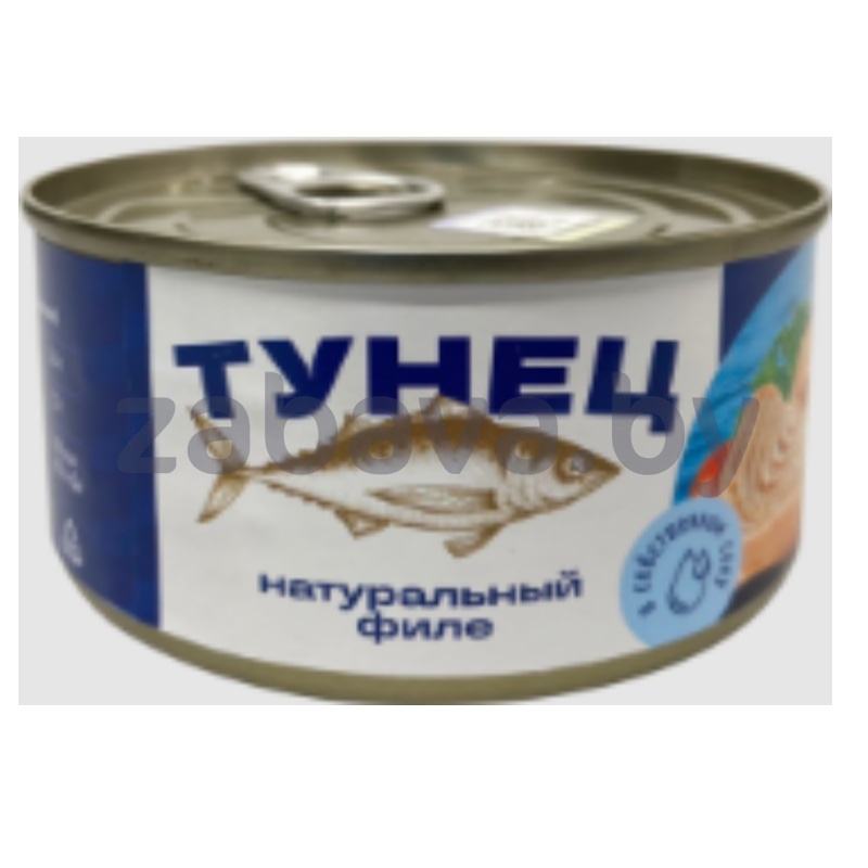 Тунец натуральный филе в с/с, 185 г