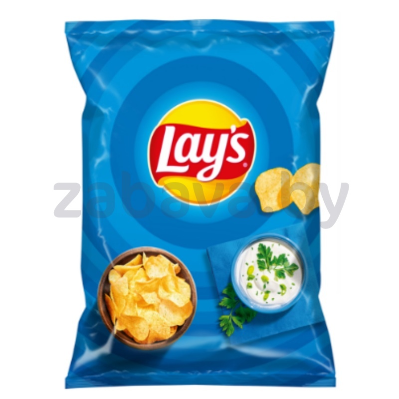 Чипсы Lay's, картофельные, сметана-зелень, 70 г