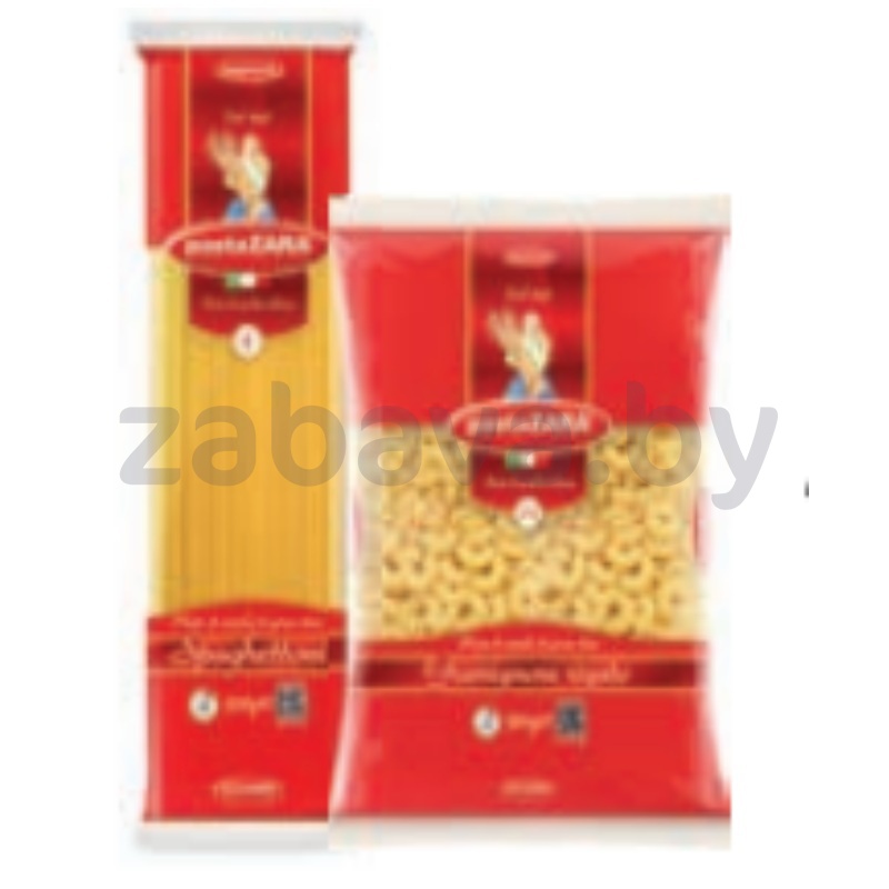 Макароны Pasta Zara, spaghettoni № 4 или gramignone rigato № 27, 500 г