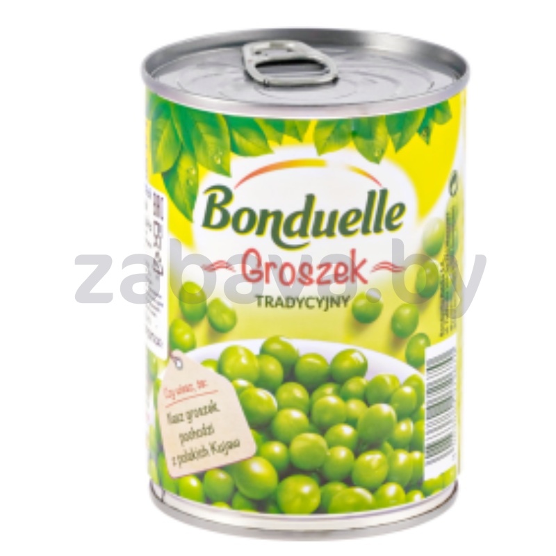 Горошек зелёный Bonduelle, традиционный, 400 г