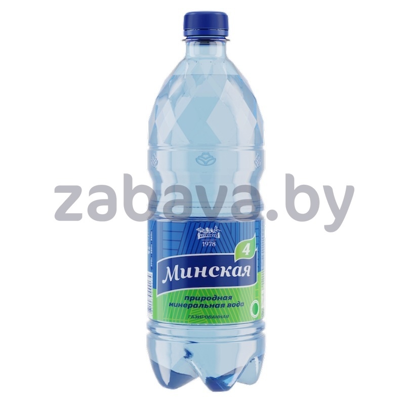 Вода минеральная «Минская-4», газир., 1 л