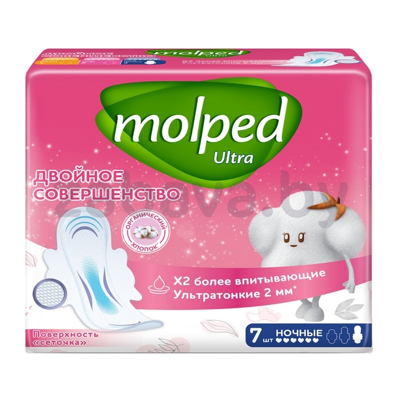 Прокладки Molped, Ultra, ночные, 7 шт.