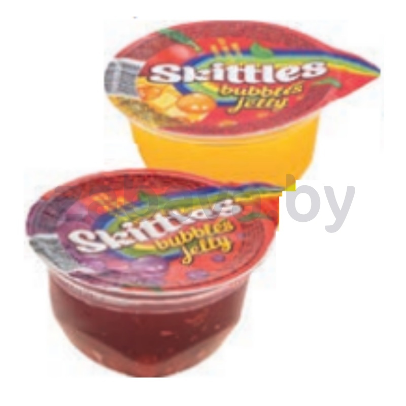 Желе Skittles bubbles, манго/виноград, РБ, 130 г
