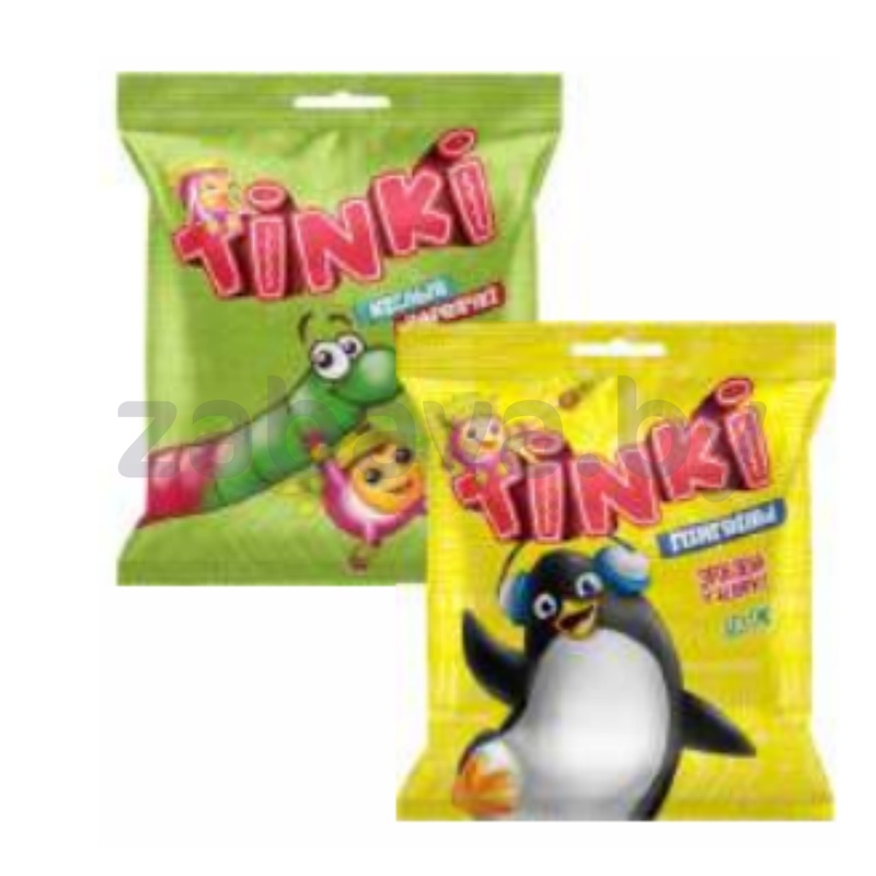 Мармелад «Красный Пищевик» Tinki «Пiнгвiны»/«Кiсл. чарвячкi», 75 г