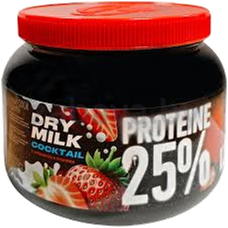 Коктейль молочн. сухой Proteine, клубника, 25%, 500 г