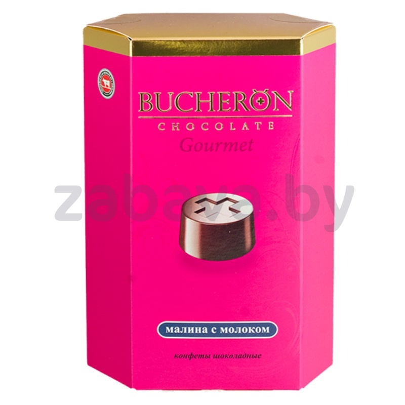 Конфеты Bucheron Gourmet, малина с молоком, 130 г