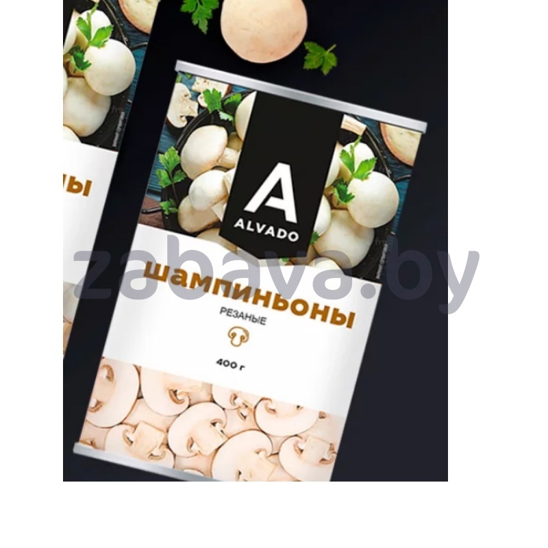 Шампиньоны Alvado, резаные, 400 г