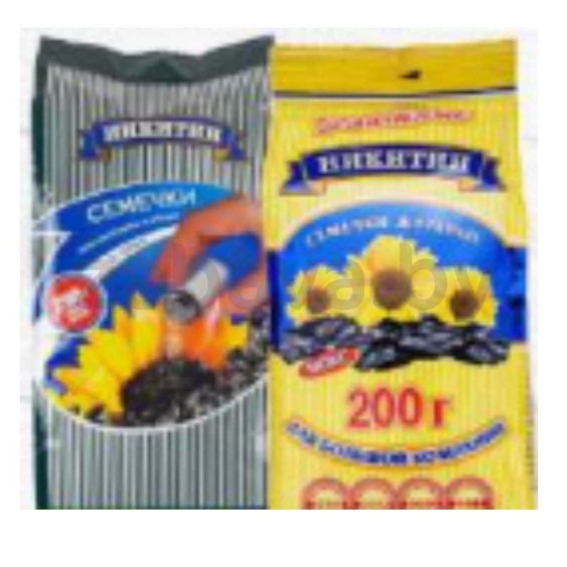 Семечки подсолнечника «Никитин», жар., с солью или без соли, 200 г