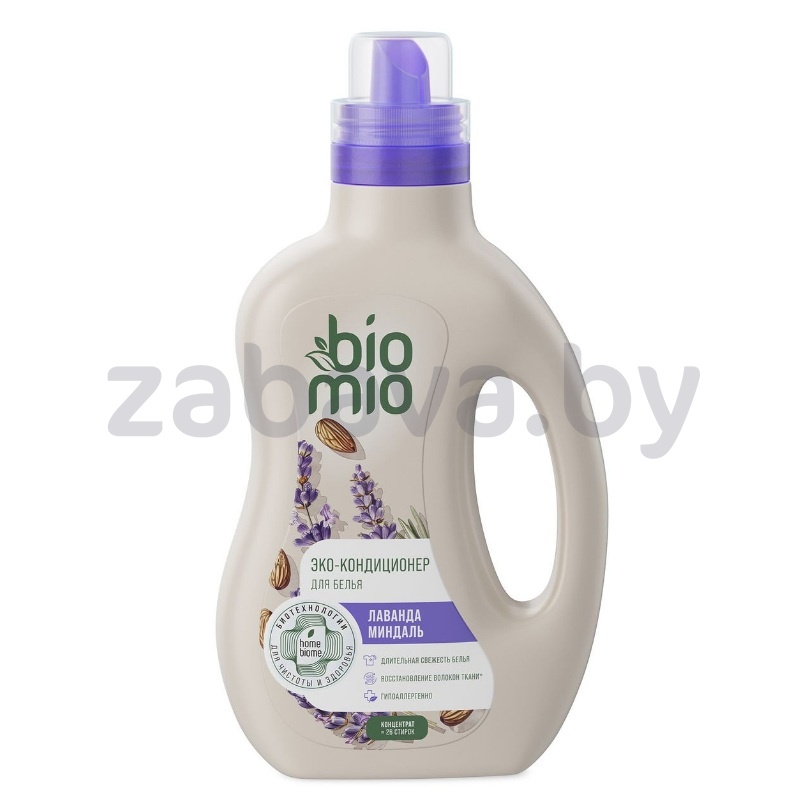 Кондиционер Bio Mio, лаванда-миндаль, концентрат, 800 мл