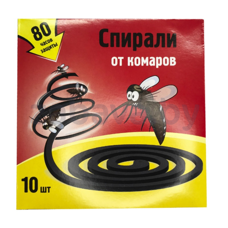 Спирали от комаров Nadzor, 10 шт.