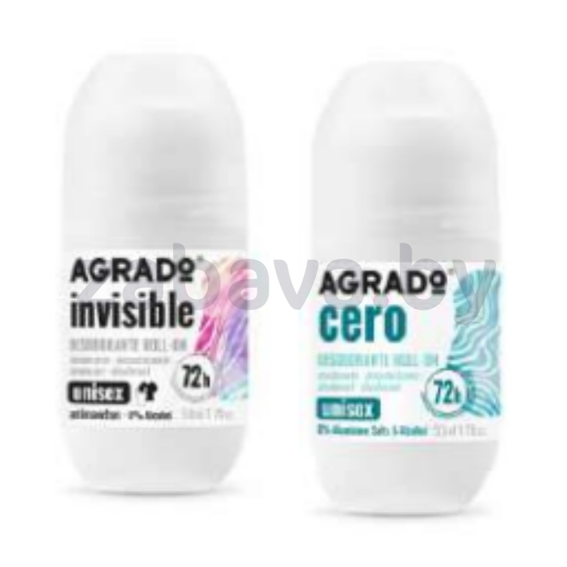 Дезодорант-антиперспирант шариковый Agrado, 50 мл, в ассорт.