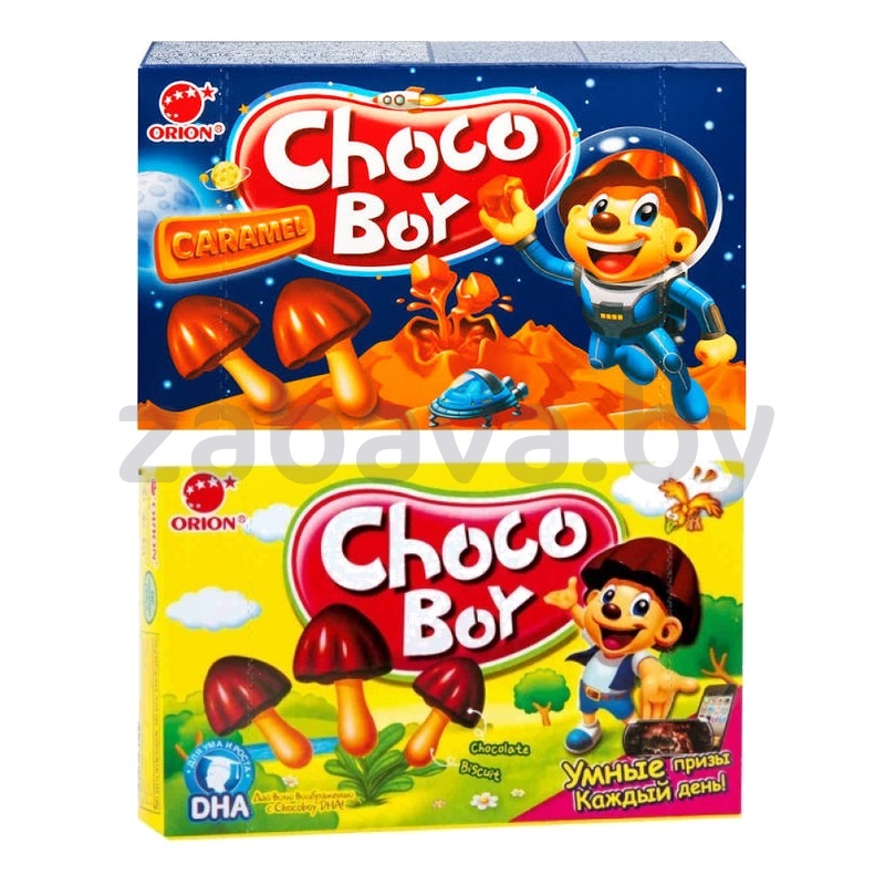 Печенье Choco boy, chocolate/caramel, РФ, 45 г