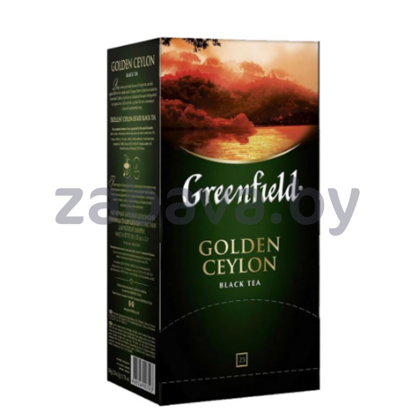 Чай Greenfield Golden Ceylon, 25 пак.