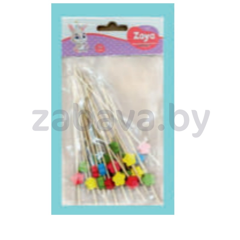 Шпажки с декором Zaya, 12 см, 20 шт.