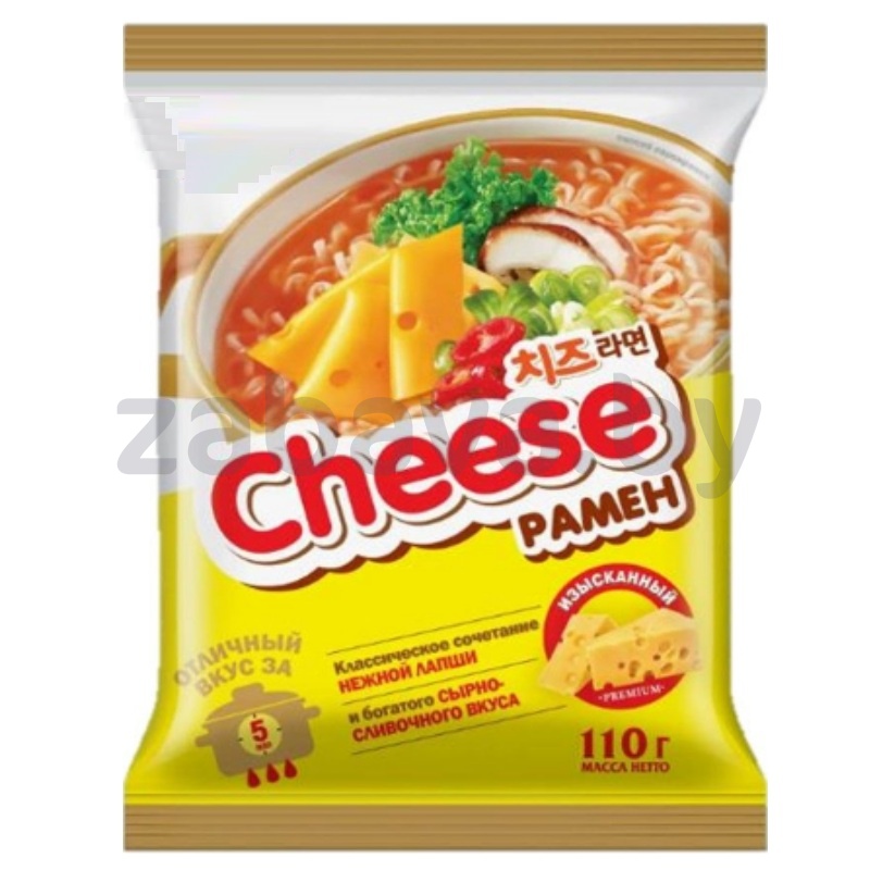 Лапша корейск. б/п Doshirak, чан рамен, cheese, 110 г