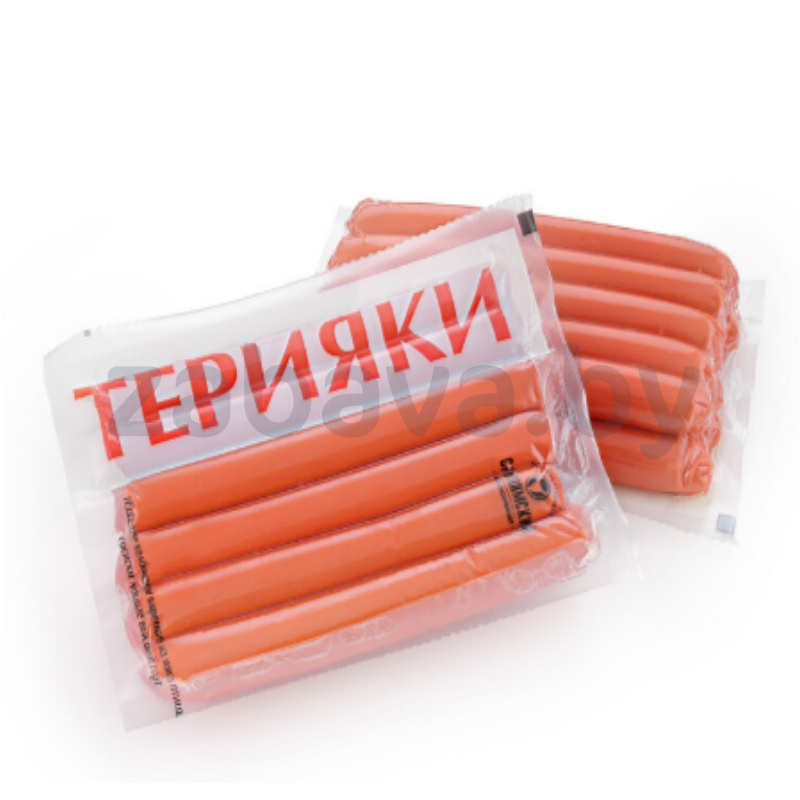 Сосиски «Терияки» мясо птицы, в/с, 520 г, МК «Слонимский»