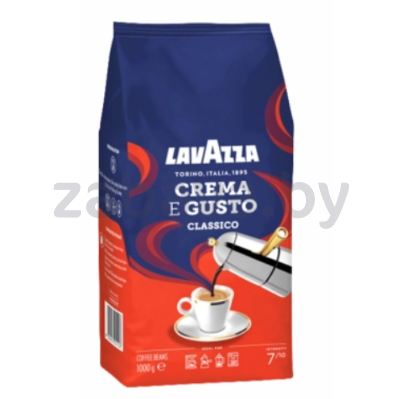 Кофе зерновой Lavazza Crema e Gusto Classico, 1000 г