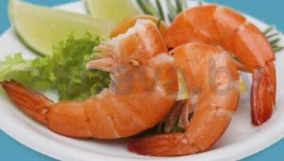 Креветки аргентинские Vici, красные, в панцире, б/г, с/м, 41/50, 1 кг