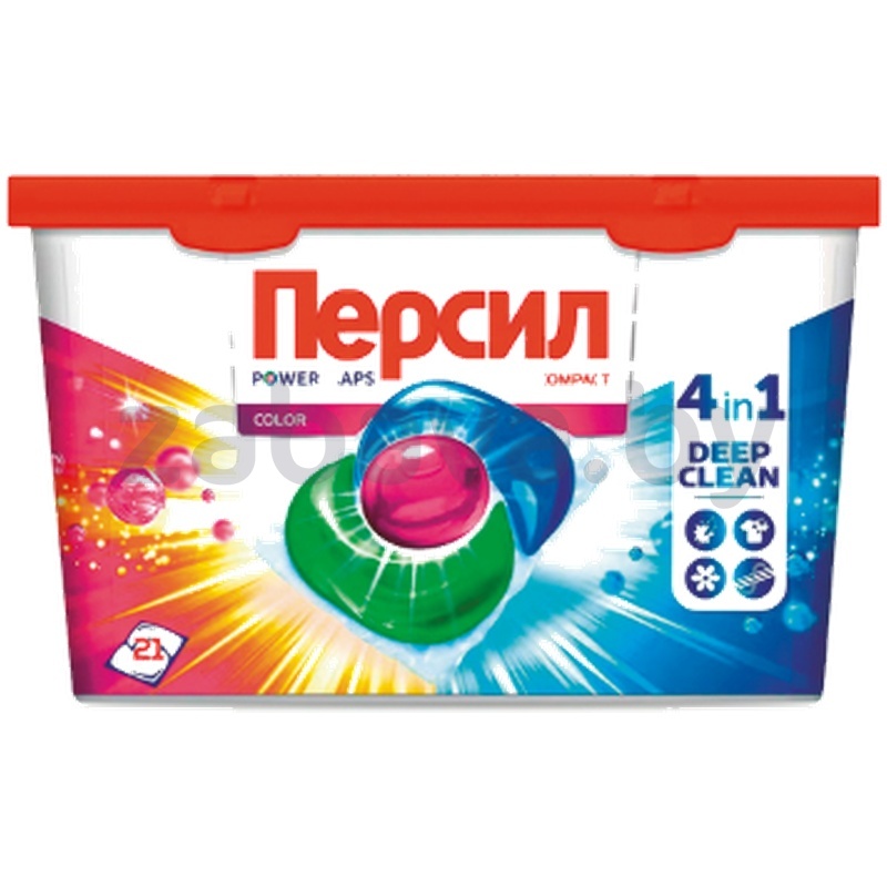 Капсулы для стирки «Персил» Color, 21 шт.