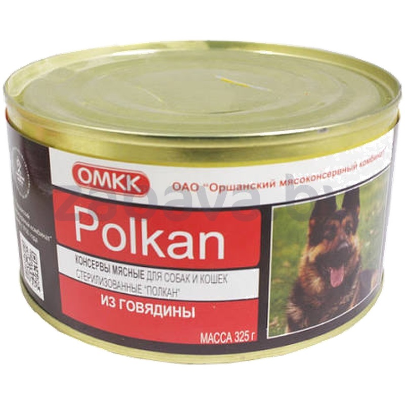 Корм для собак «Полкан», 325 г