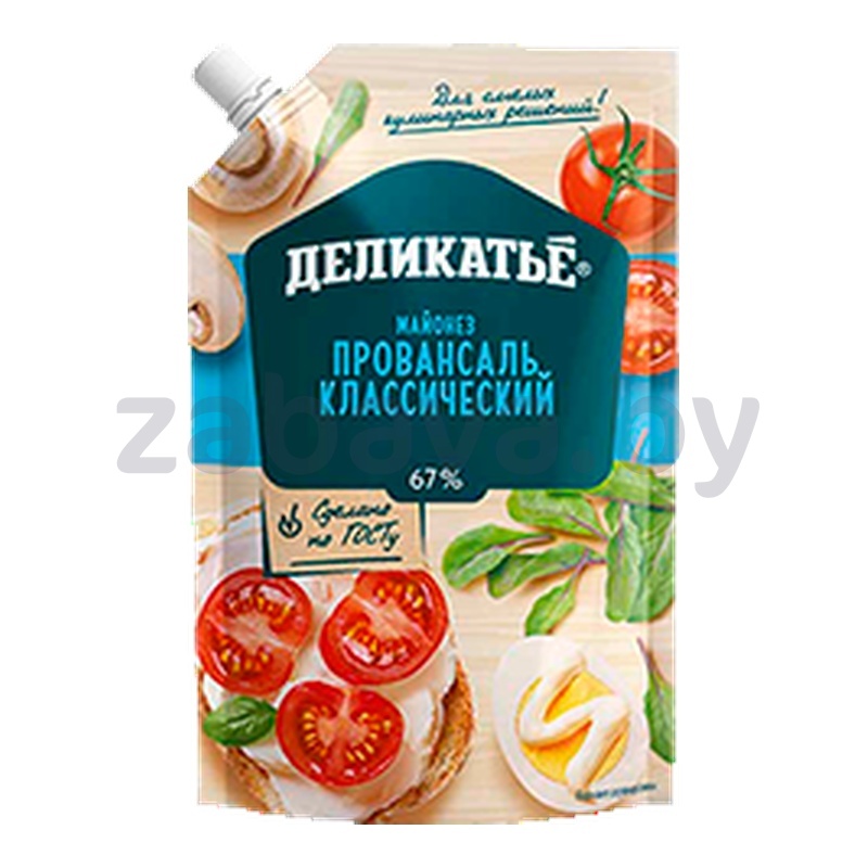 Майонез «Деликатье», провансаль, классич., 67%, 380 г