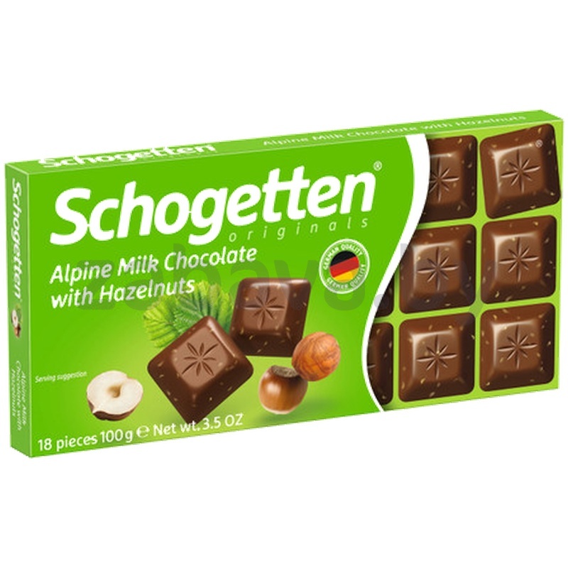 Шоколад Schogetten, 100 г, в ассорт.