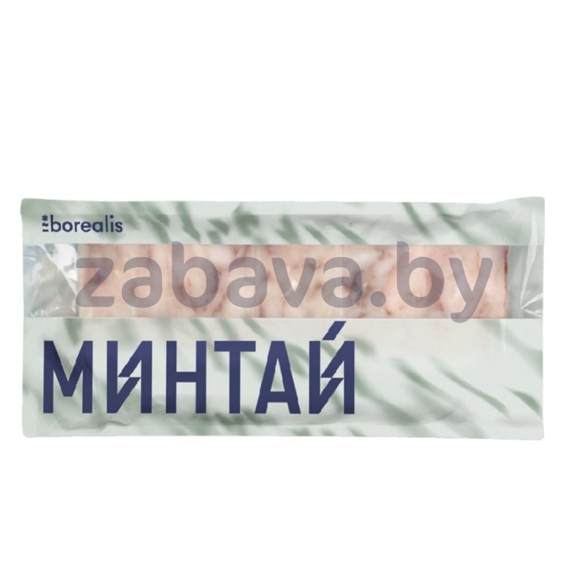 Минтай Borealis, филе, с/м, 750 г