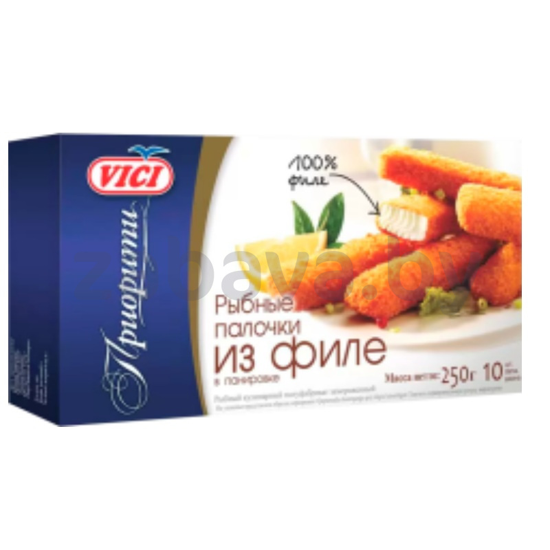 Рыбные палочки Vici «Приорити» в панир., из филе рубл., замор., 250 г