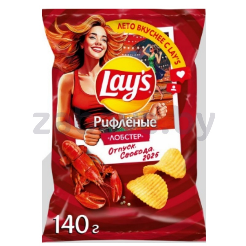 Чипсы Lay’s, 140 г, в ассорт.