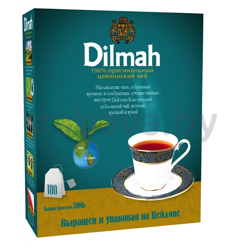 Чай Dilmah черный, 100 пакетиков, 200 г