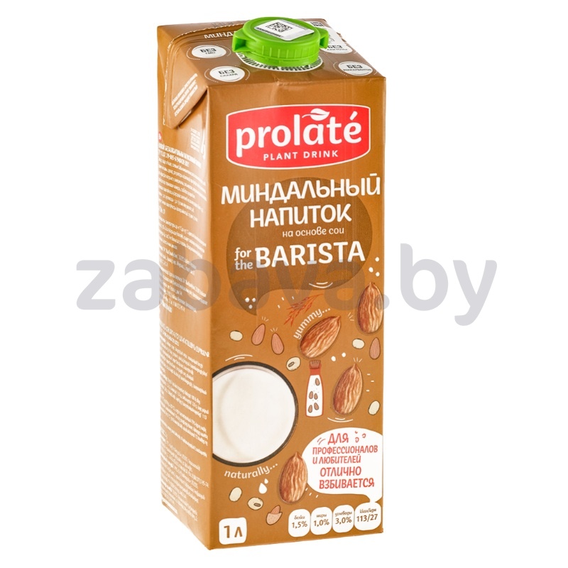 Напиток Prolate Barista, миндальный, 1 л