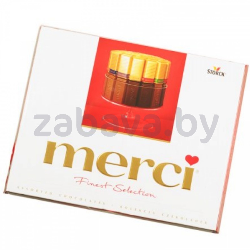 Шоколад Merci, Finest Selection, ассорти, 400 г