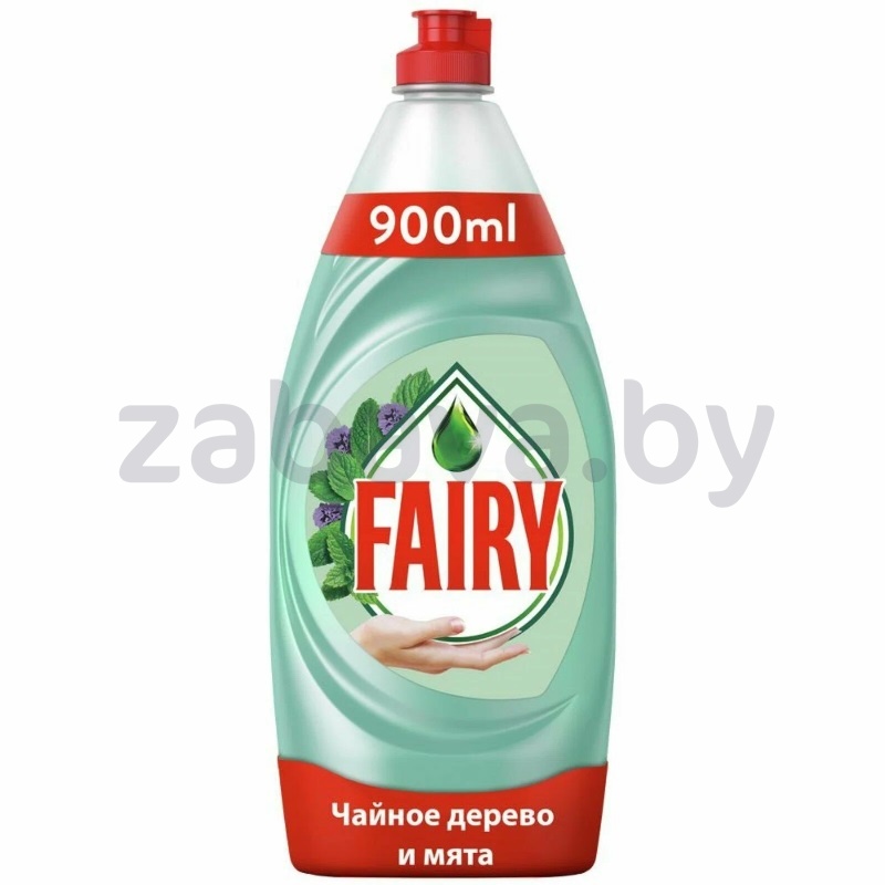 Средство д/мытья посуды Fairy, чайн. дерево и мята, 900 мл