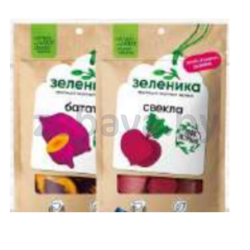 Перекус овощной «Зеленика», 30 г, из свеклы/батата