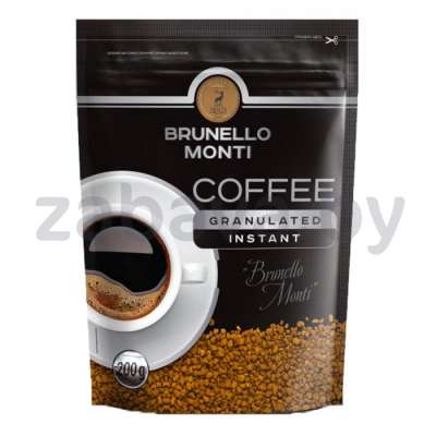 Кофе растворимый Brunello Monti, 200 г