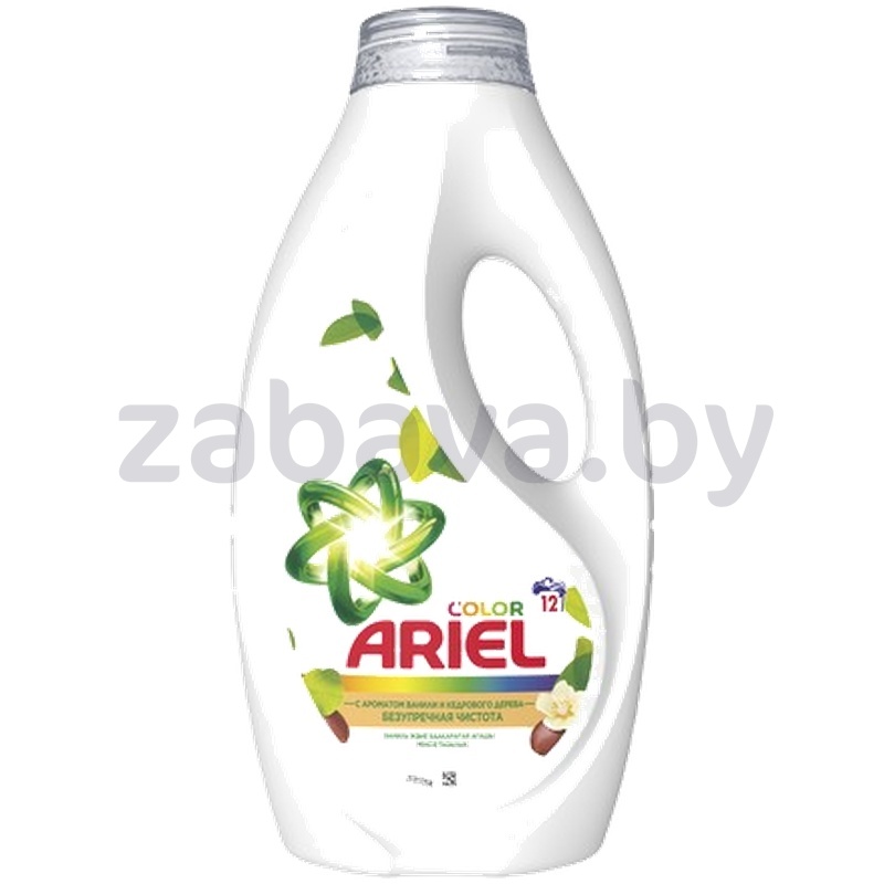 Гель для стирки белья Ariel Color, ваниль/кедр, 780 мл