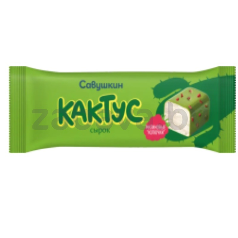 Сырок «Савушкин» «Кактус», глазир., 40 г