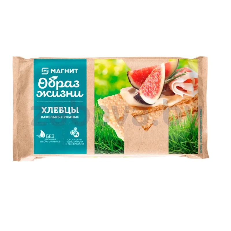 Хлебцы «Образ жизни» вафельные, ржаные, 70 г