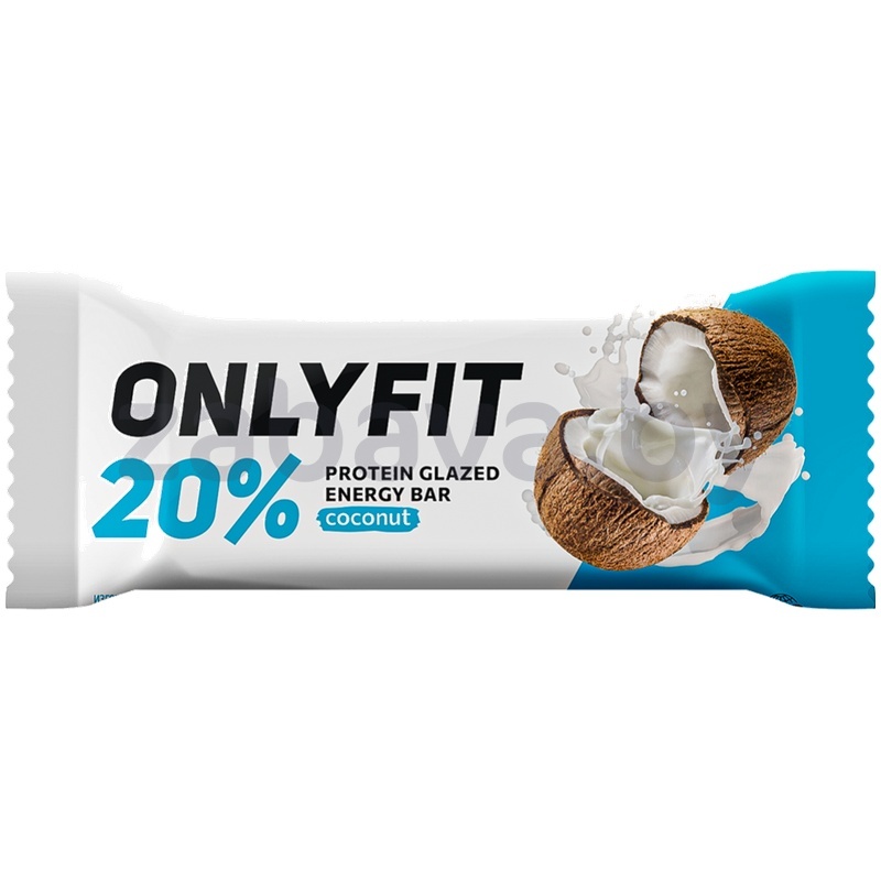 Батончик глазированн. Onlyfit, кокос, 40 г