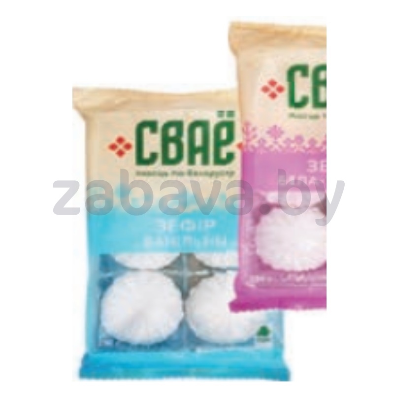 Зефир «Сваё», бело-розовый или ванильный, РБ, 230 г